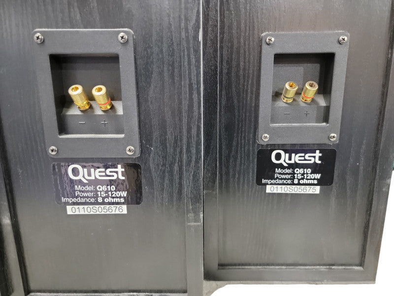 Quest Sound System set with 1x QS10 Subwoofer 2x Q610 2x Q510 and 1x Q3.6C