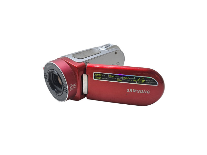 Samsung SC-MX20R/XAC RED 34x Video Camera Camcorder *READ*