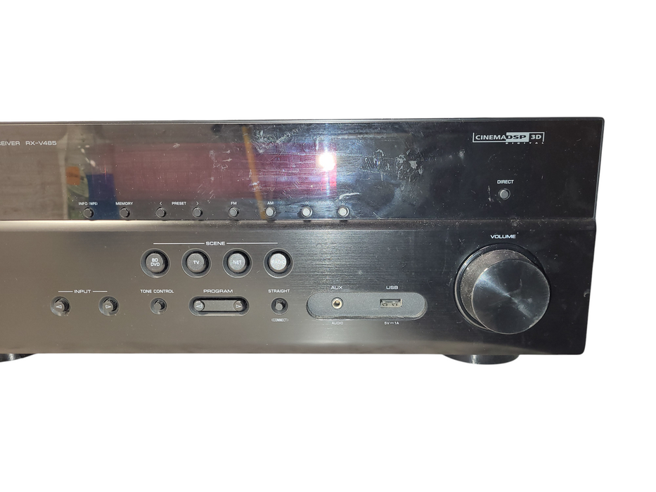 Yamaha RX-V485 5.1-Channel Stereo Receiver WiFi Bluetooth HDMI RXV485 READ