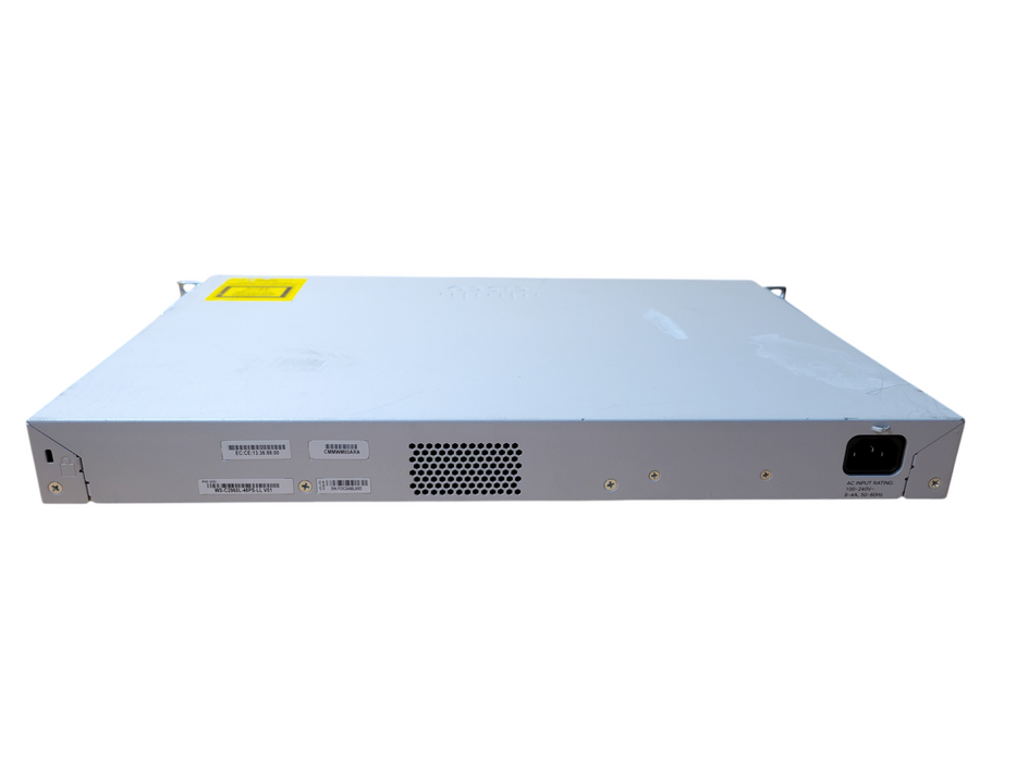 Cisco WS-C2960L-48PS-LL Catalyst 48-Port Gigabit PoE+ Switch 4x SFP