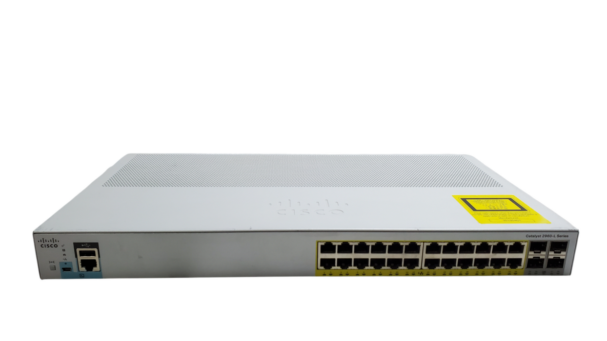 Cisco WS-C2960L-24PS-LL V01 | 24-Port Gigabit PoE+ Silent Managed Switch