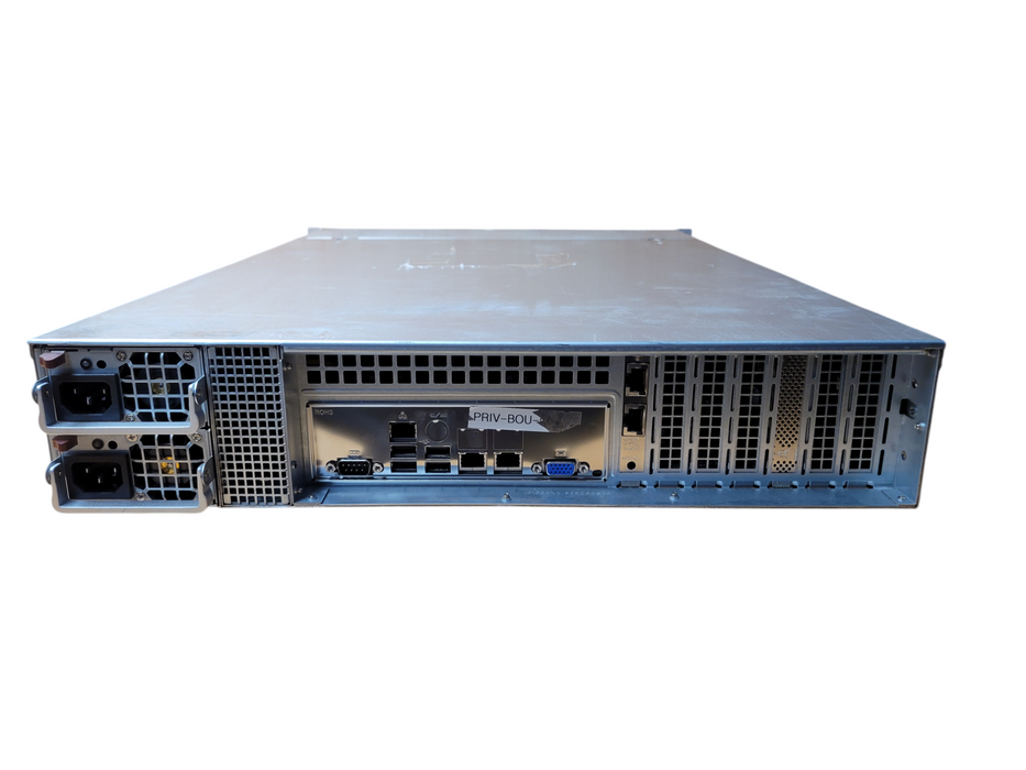 Supermicro X9DRD-iF/LF - 2x Xeon E5-2643 0 64GB DDR3 SAS9211-81 2x