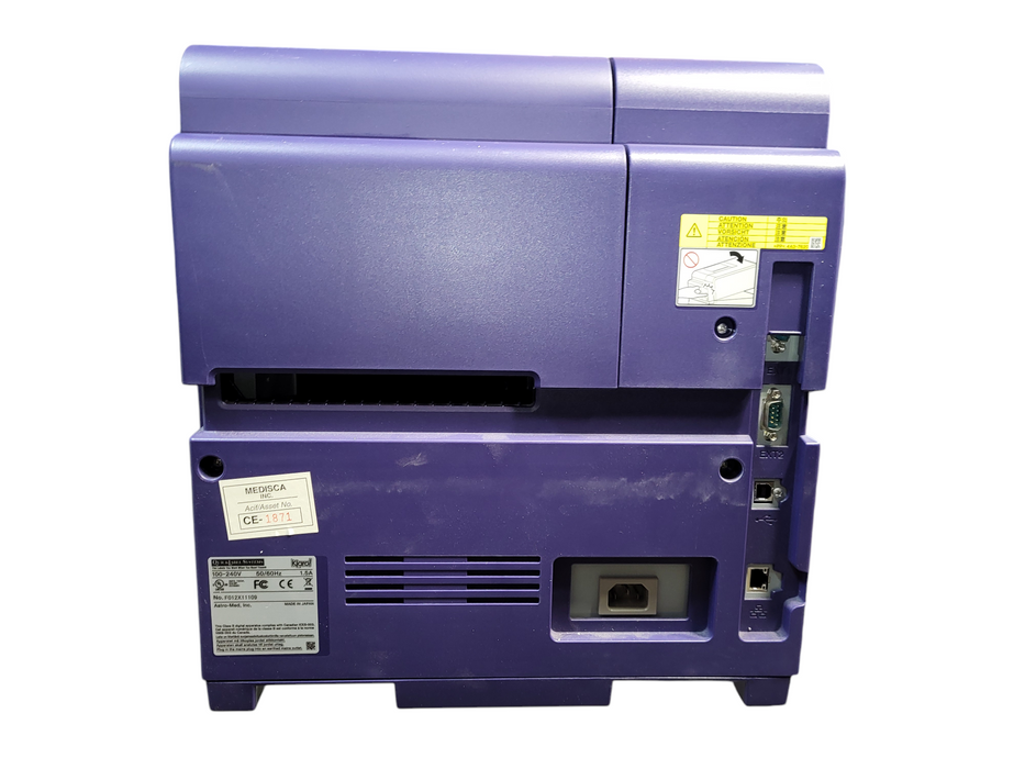 QuickLabel Kiaro! D Industrial Label Printer by Astro-Med No Spool Assembly