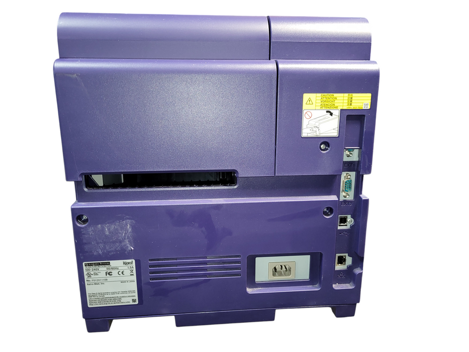 QuickLabel Kiaro! D Industrial Label Printer by Astro-Med w/ Spool Assembly