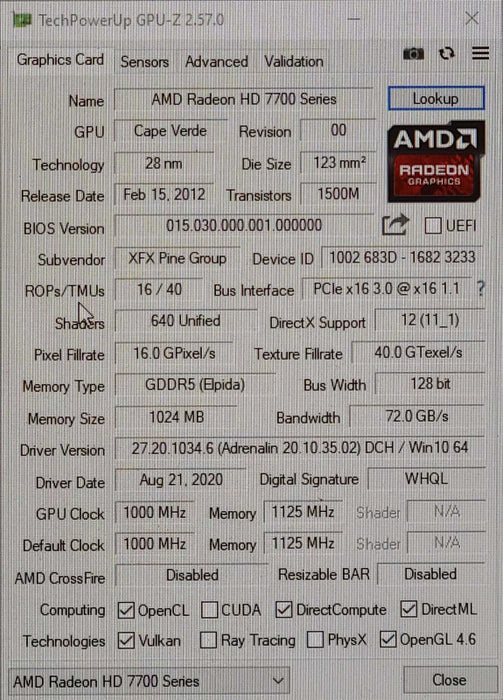 Custom PC/ASUS H81I-PLUS, i5-4570 3.20GHz, 16GB DDR3, 1TB HDD, HD7700