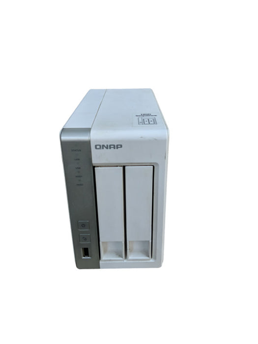 QNAP TS-220 2-Bay Network Attached Storage NAS Enclosure - Caddies included