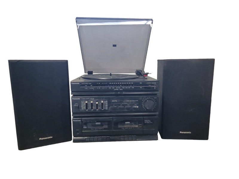 Panasonic SG-HM09A Record Phono And Radio with Panasonic SB-ZT09B Speakers