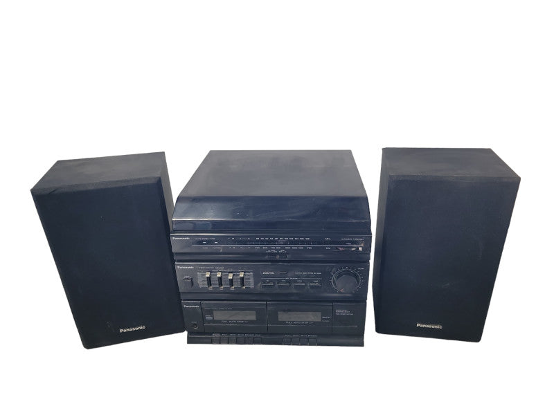 Panasonic SG-HM09A Record Phono And Radio with Panasonic SB-ZT09B Speakers