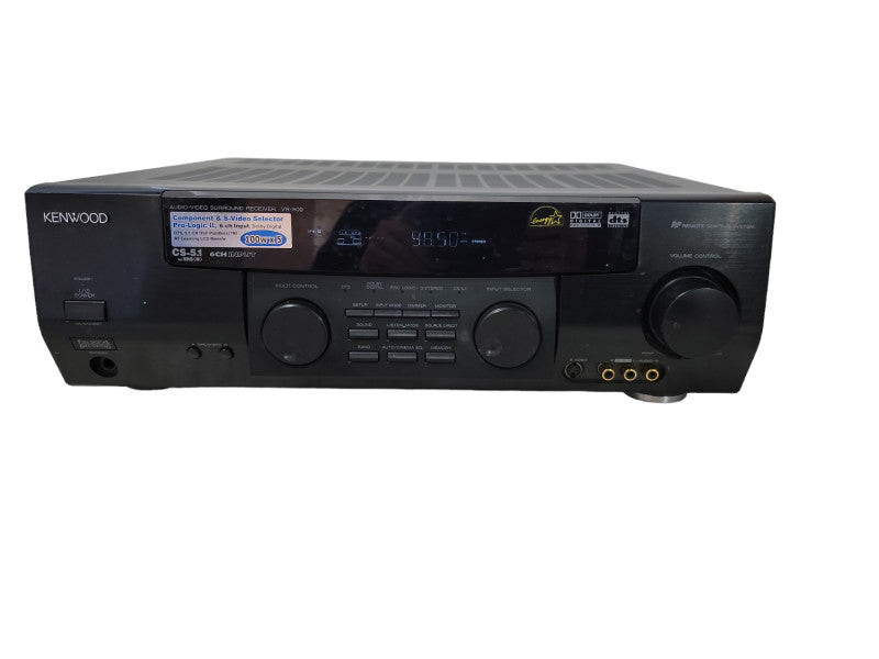 Kenwood Am/Fm Stereo Receiver VR 509 Tested