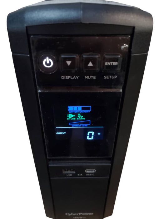 CyberPower CP1500PFCLCDa 1500VA 1000W 120V UPS BATTERY BACKUP @