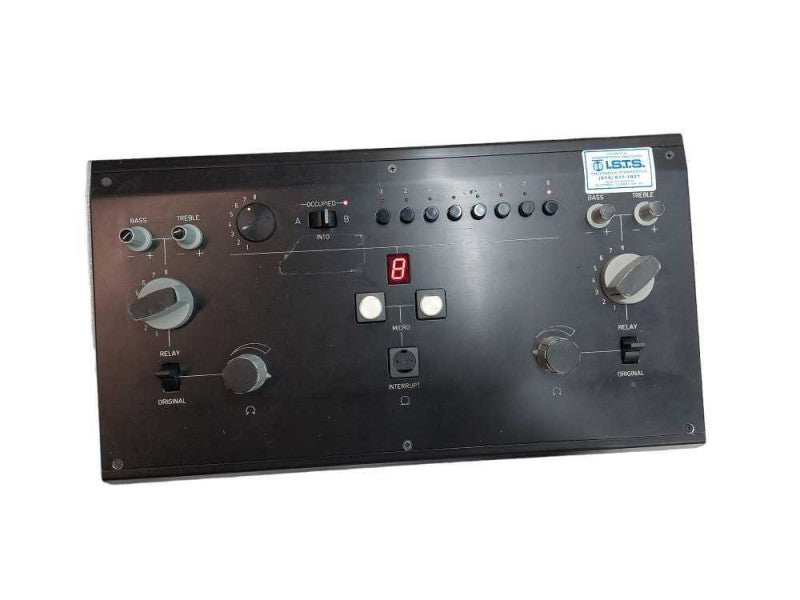 ISTS Audio Mixer MN:P14 Min 10 Inputs & 5 Multi DOL 8/2 Interpreter Consoles