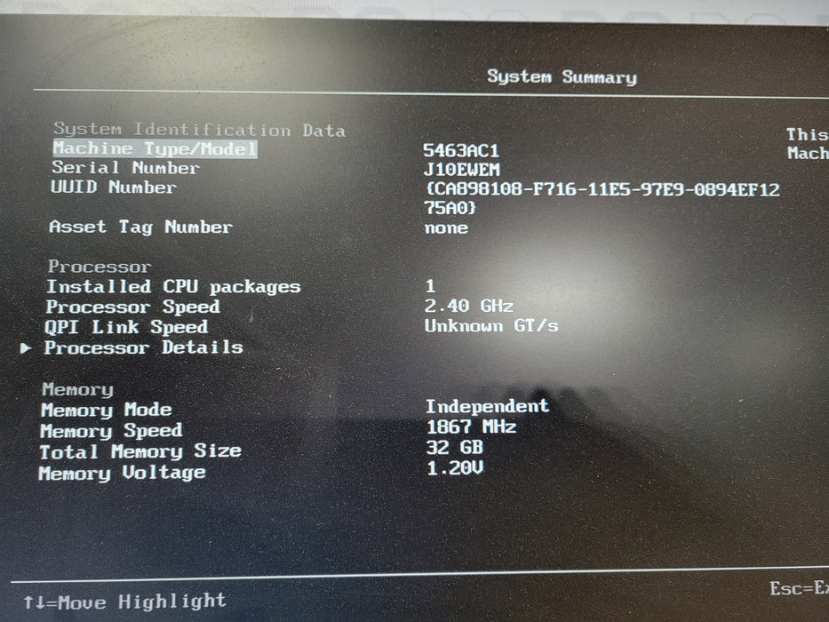 Lenovo System X3550 -  Xeon E5-2620 v3 @ 2.4, 16GB DDR4, Avago Megaraid - No HDD