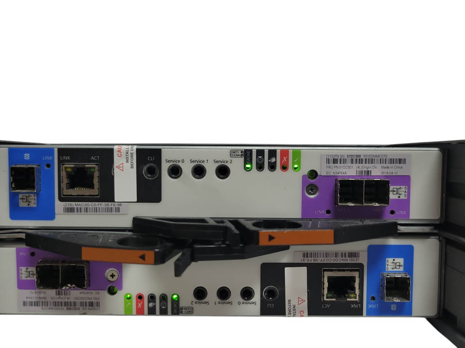 Lenovo ThinkSystem DS2200 4599 with 2x 01DC500 controllers, 1x PSU, No HDD, 2.5"