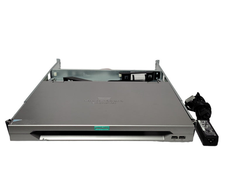 HP HPE LCD8500 18.5\\" TFT LCD 1U INTL Rackmount Console Kit AF630A with rails _