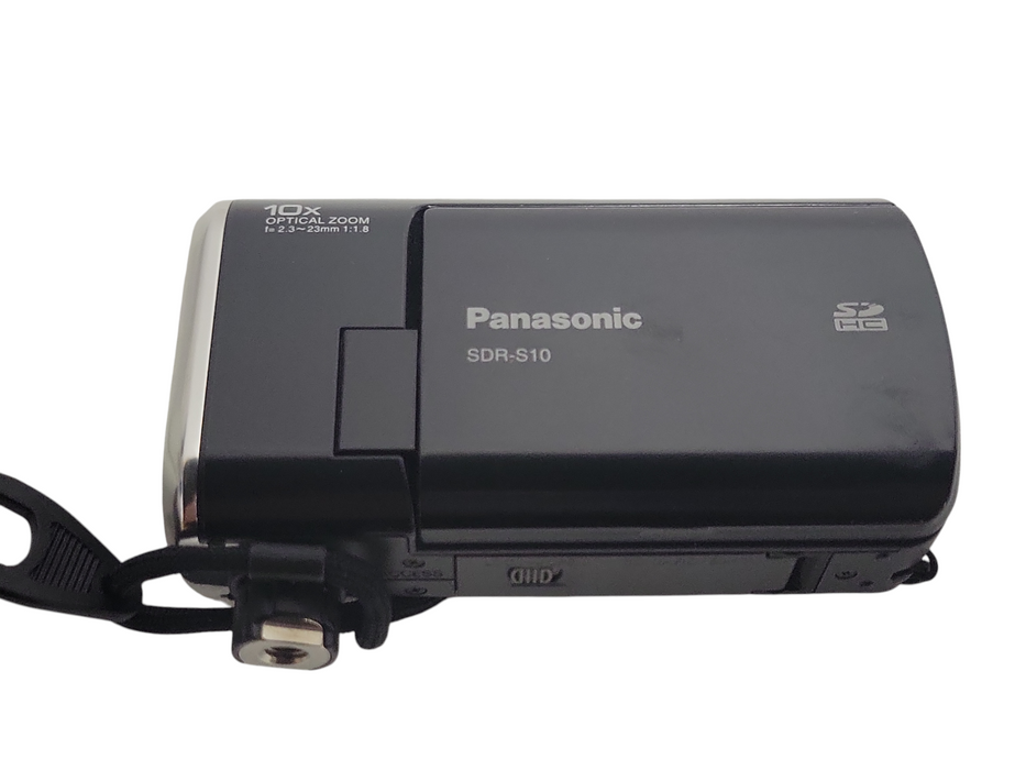 Panasonic SDR-S10 Handheld Digital Camcorder w/ battery and charger, no SD Card