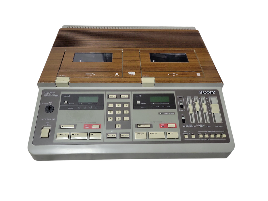 Sony BM-246 Confer-Corder Dual Cassette Transcriber