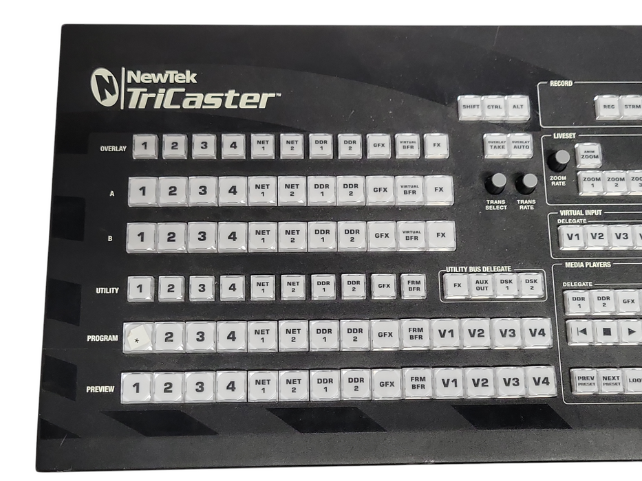 NewTek TriCaster TCXD450 CS Live Production Control Surface, READ