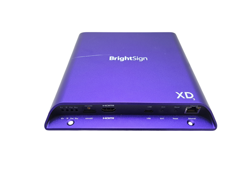 BrightSign XD3 XD1033 Digital Signage Media Player (Unit ONLY)