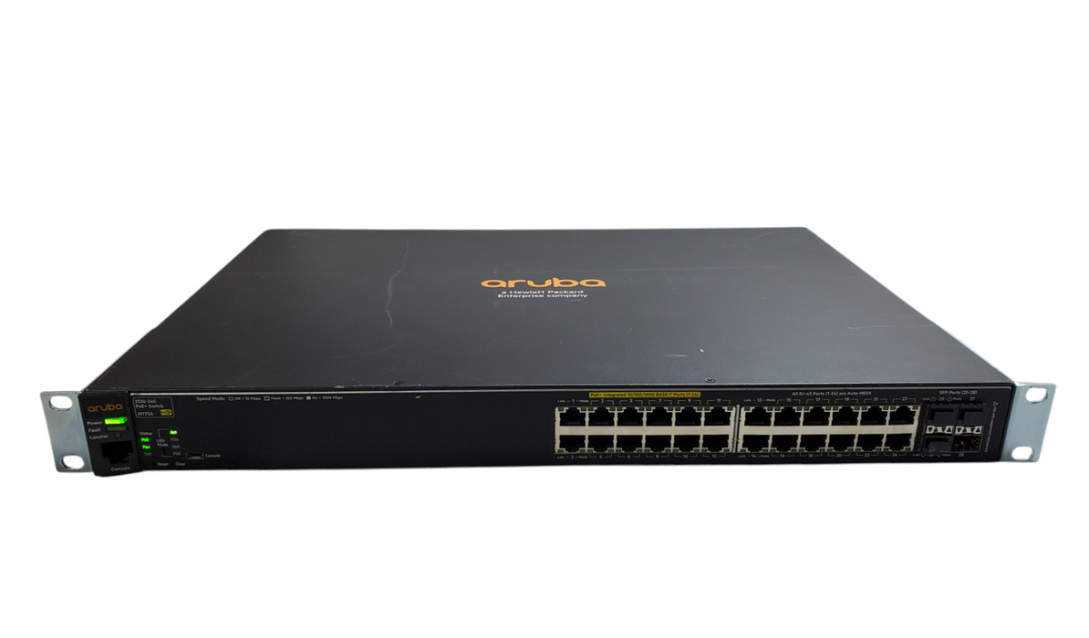 Aruba 2530-24G PoE+ Switch J9773A 24-Port Gigabit Switch