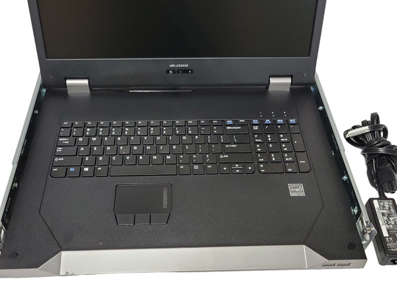 HP HPE LCD8500 18.5\\" TFT LCD 1U INTL Rackmount Console Kit AF630A with rails _