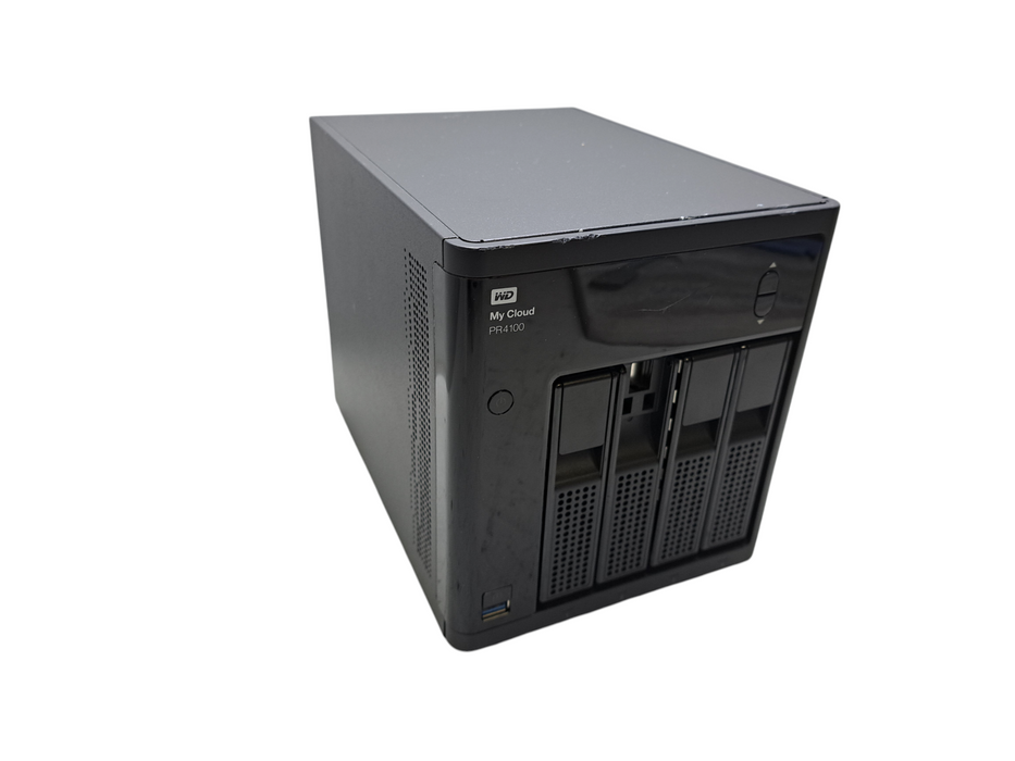 WD My Cloud PR4100 4-Bay NAS Network Attached Storage w/ 2x 2TB HDD *READ*
