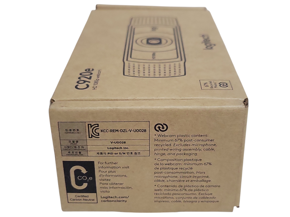 New Logitech C920e HD 1080p webcam