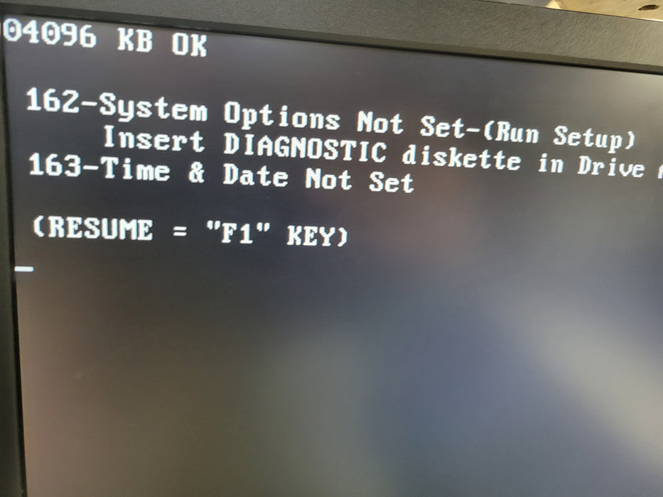 Compaq Deskpro 386s/20 386 4MB RAM No HDD