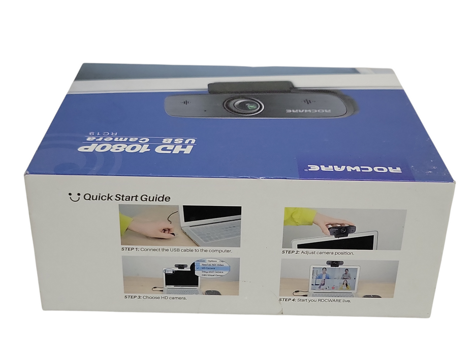 New RocWare HD 1080p USB Camera RC19