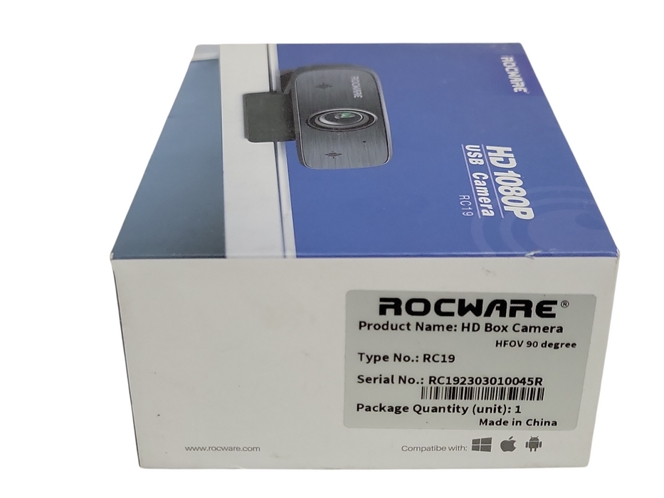 New RocWare HD 1080p USB Camera RC19
