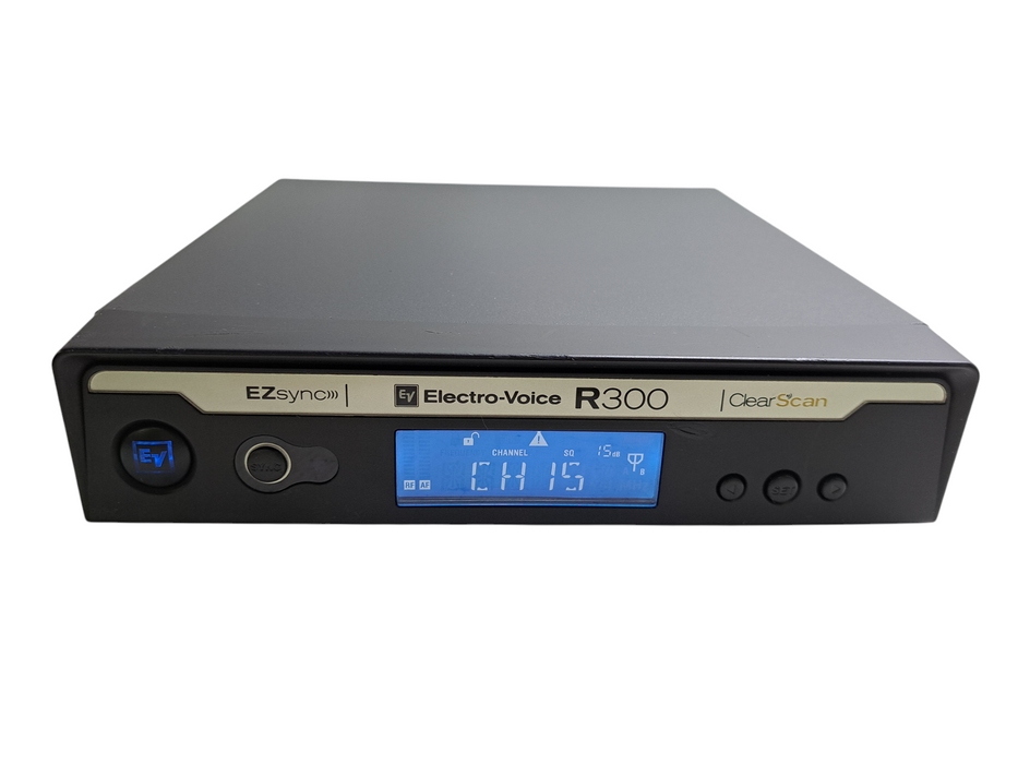 Electro Voice R-300 Band A 618.5-633.5MHz Wireless Mic Receiver w/ Accessories