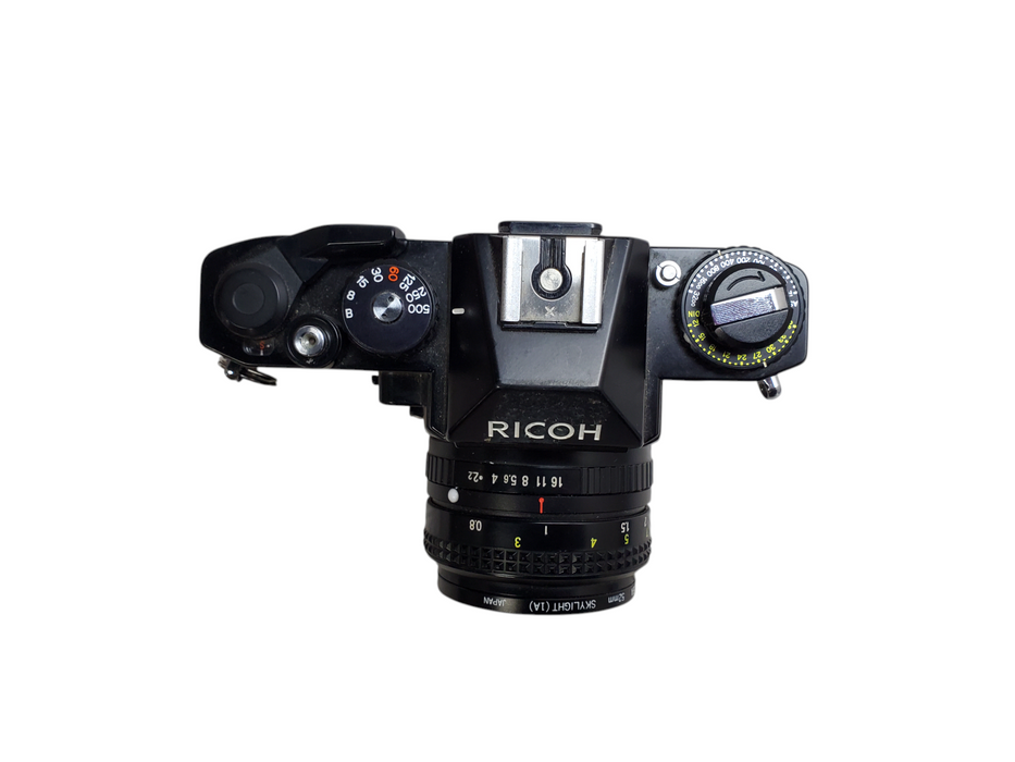 Ricoh KR-5 35mm Film Camera w/ 55mm Lens *READ*