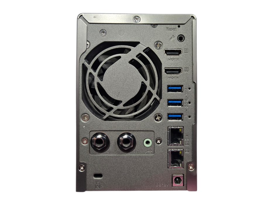 QNAP TS-253A 2-Bays NAS w/ 2x 3TB HDDs. No Power Adapter