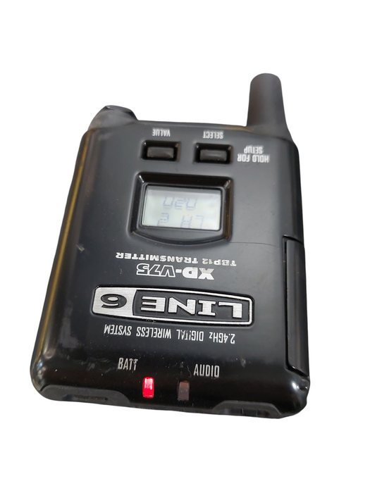 Line 6 Model: XD-V75 TBP12 Transmitter 2.4GHz Digital Wireless Systems (No Mic)