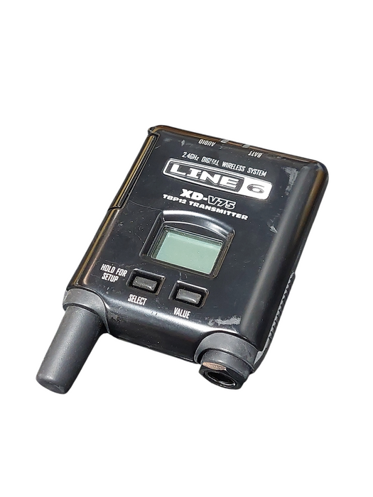 Line 6 Model: XD-V75 TBP12 Transmitter 2.4GHz Digital Wireless Systems (No Mic)