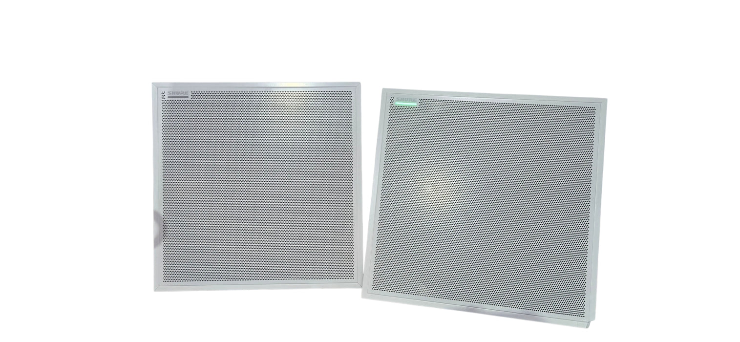Shure MXA910 Microflex Advance Ceiling Array Microphones – Pair – Tested Working