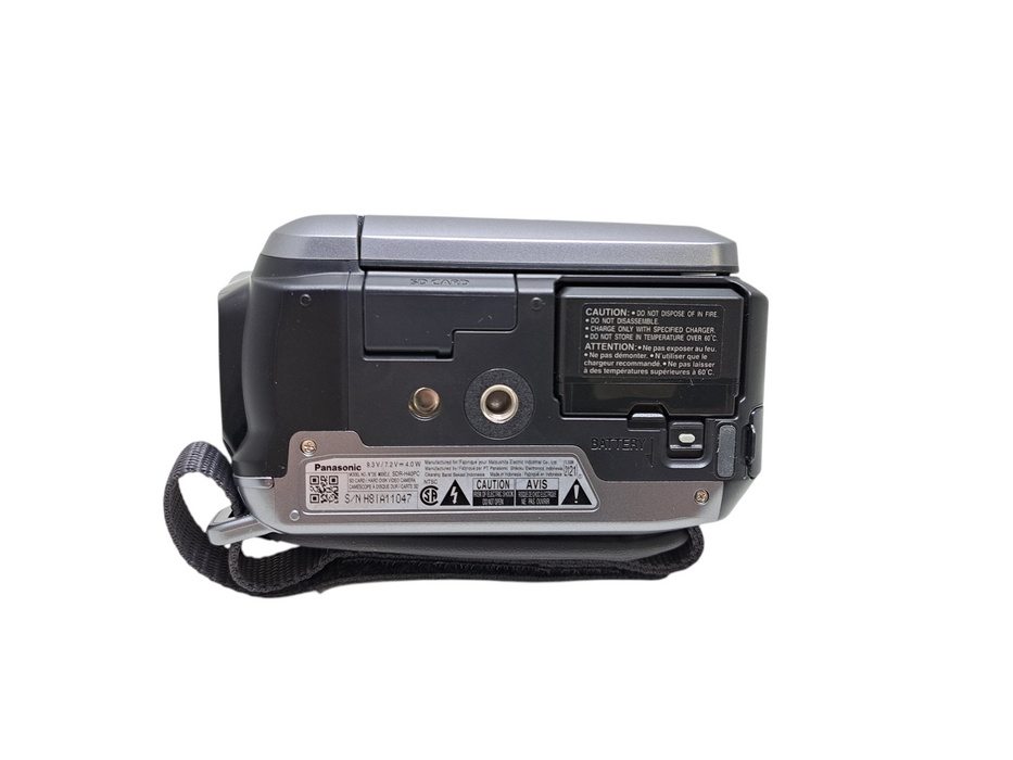 Panasonic SDR-H40PC 40GB HDD Digital Camcorder 42x Optical Zoom w/ Battery & DC