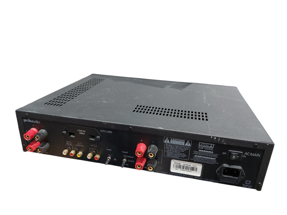 Polk Audio SWA500 Amplifier 110V