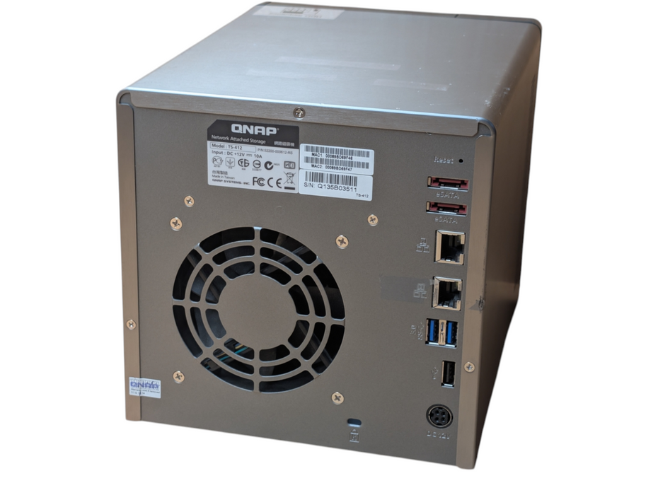 QNAP TS-412 4 bay Storage NAS READ