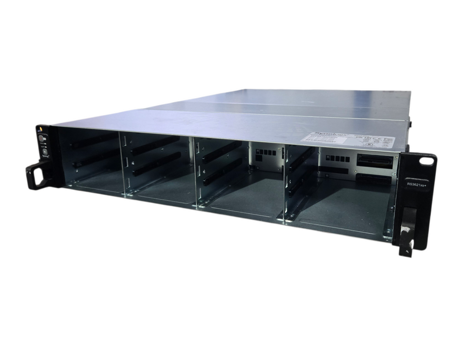 Synology RackStation RS3621xs+ 12 Bay NAS, No HDD & Caddies, Tested
