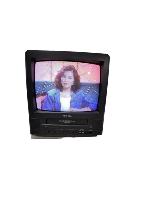 TOSHIBA 14\\" TV/VCR Tape Player Combination MV13M5C