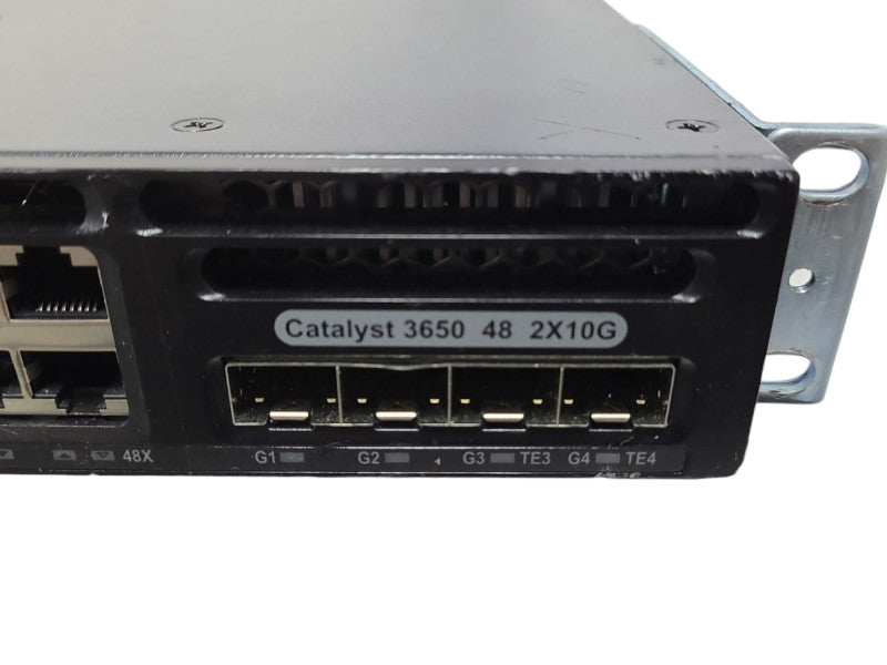 Cisco Catalyst 3650 WS-C3650-48TD-L 48-Port w/ 2x10G Uplink Ethernet Switch !