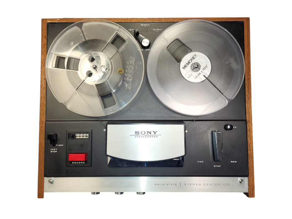 Sony Sterecorder Reel to Reel Solid State Stereo Center 230