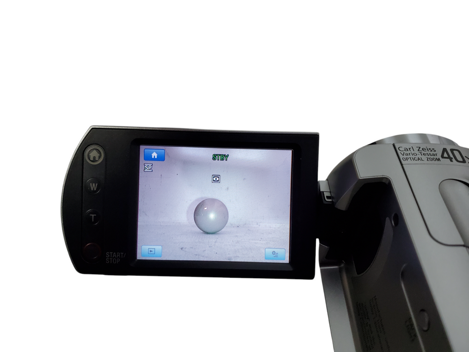 Sony Handycam DCR-SR42 30GB HDD Camcorder w/ Docking Station, Battery, & Case