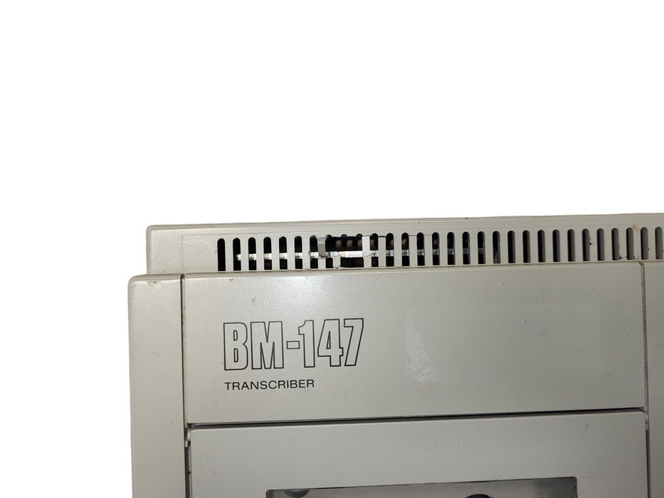 Sony BM-147 Cassette Tape Court Transcriber & Pedal