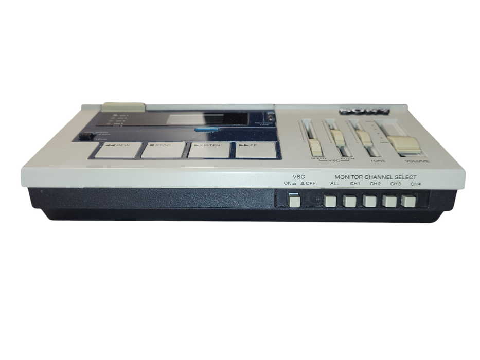 Sony BM-147 Cassette Tape Court Transcriber & Pedal