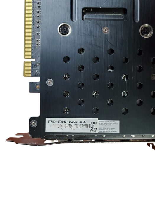 ASUS Strix GeForce GTX 980 DirectCU II 4GB GDDR5 Graphics Card