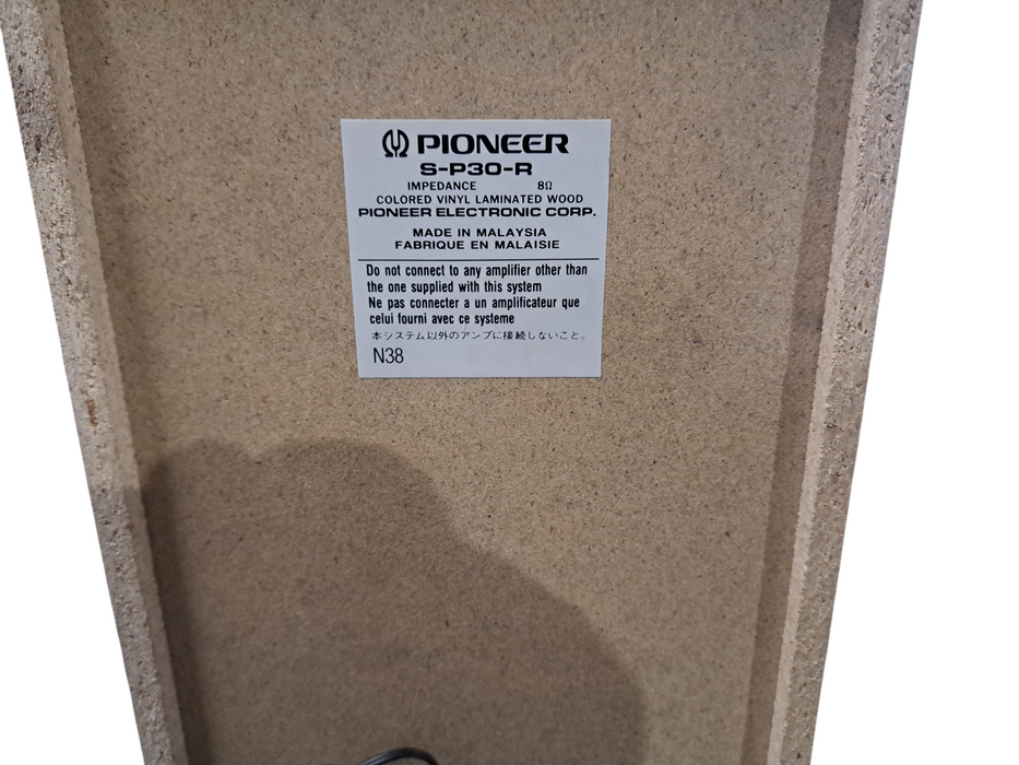 Pioneer S-P30 Speaker Pair