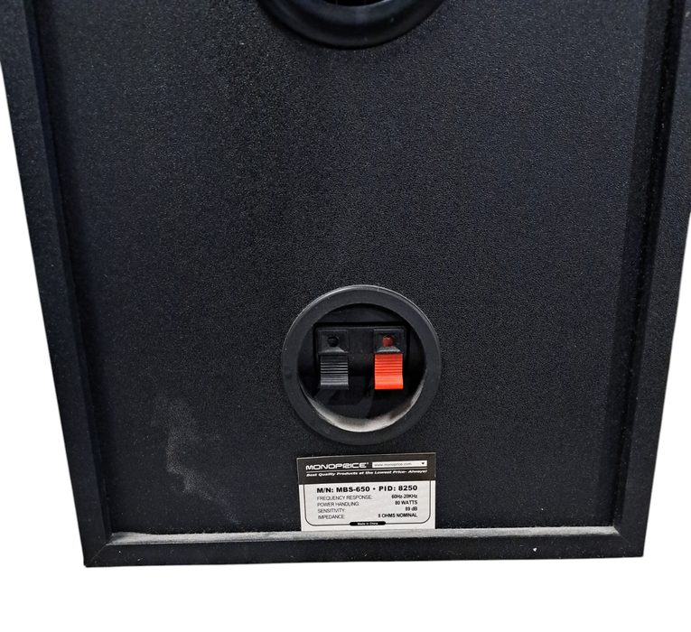 Monoprice MBS-650 Speaker Pair | READ