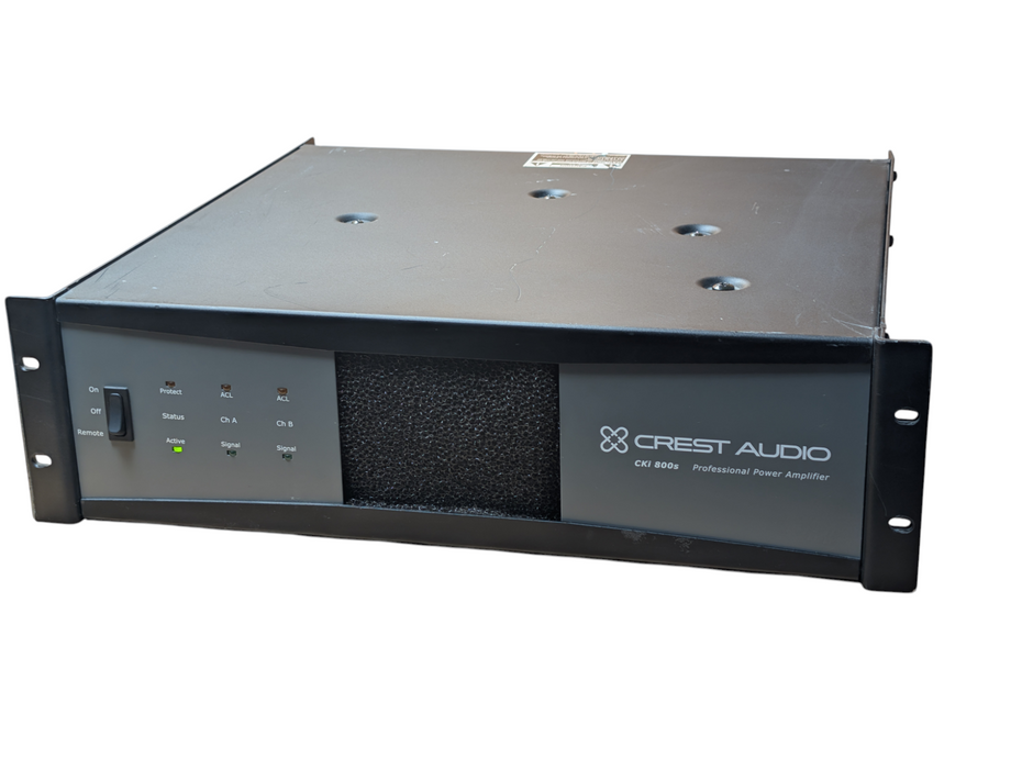 Crest Audio CKi 800s professional 2-channel Power Audio Amplifier