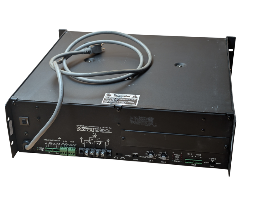Crest Audio CKi 800s professional 2-channel Power Audio Amplifier